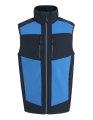 Heren Bodywarmer E-Volve Softshell Regatta TRA907 strong blue-navy